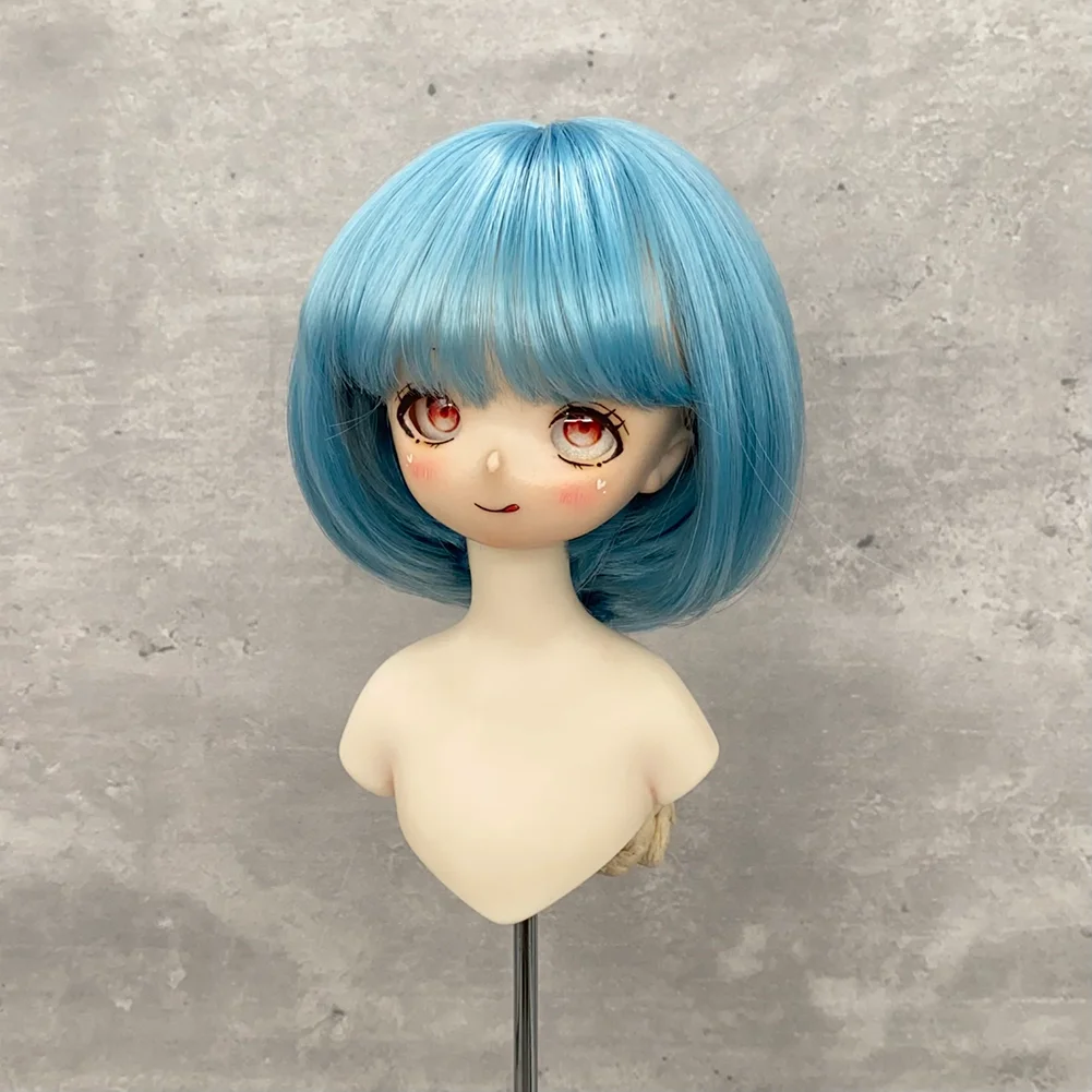 Yutotue Doll's Short Hair for 1/3 1/4 1/6 BJD Doll Fashion Doll DIY Change Dolls Wigs