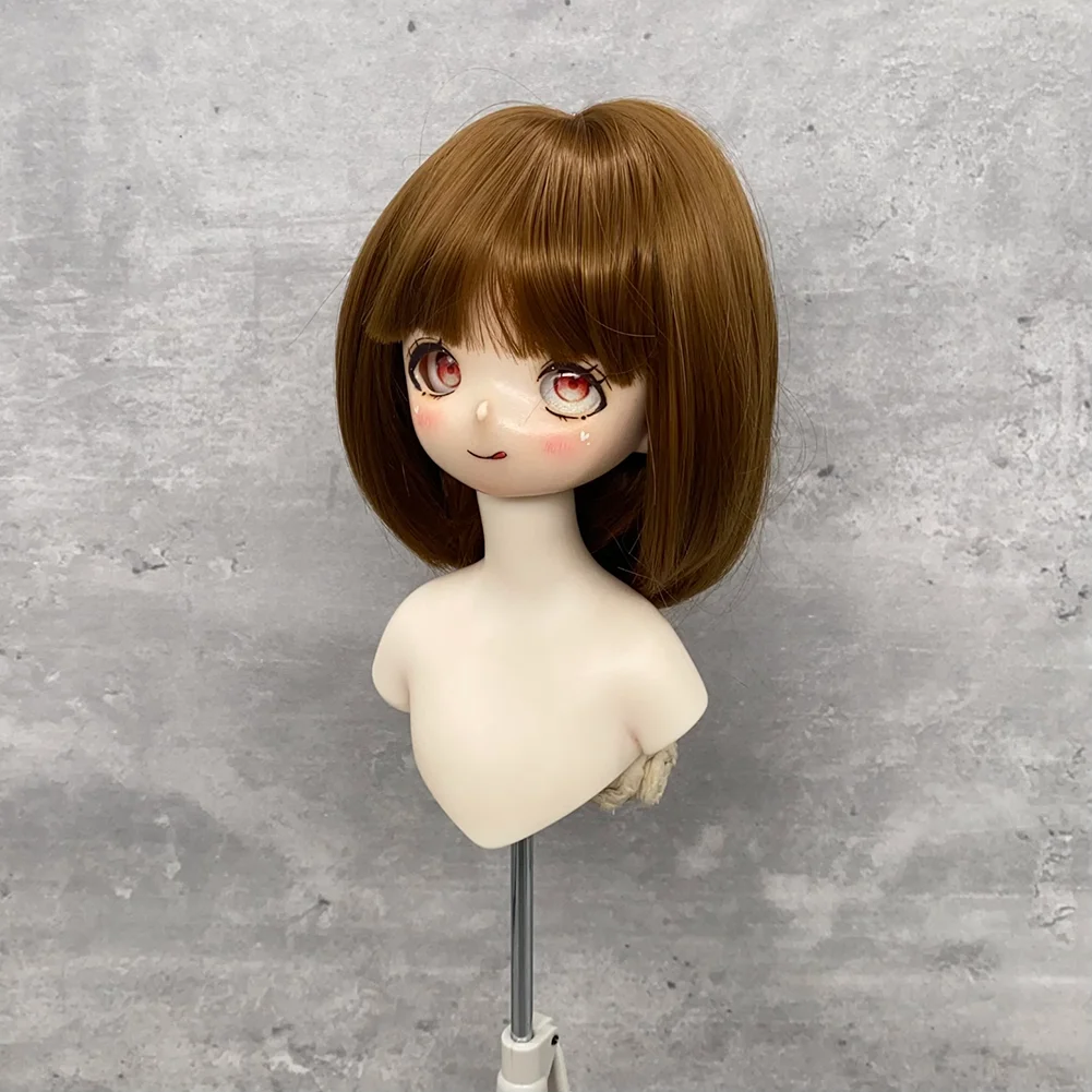 Yutotue Doll's Short Hair for 1/3 1/4 1/6 BJD Doll Fashion Doll DIY Change Dolls Wigs