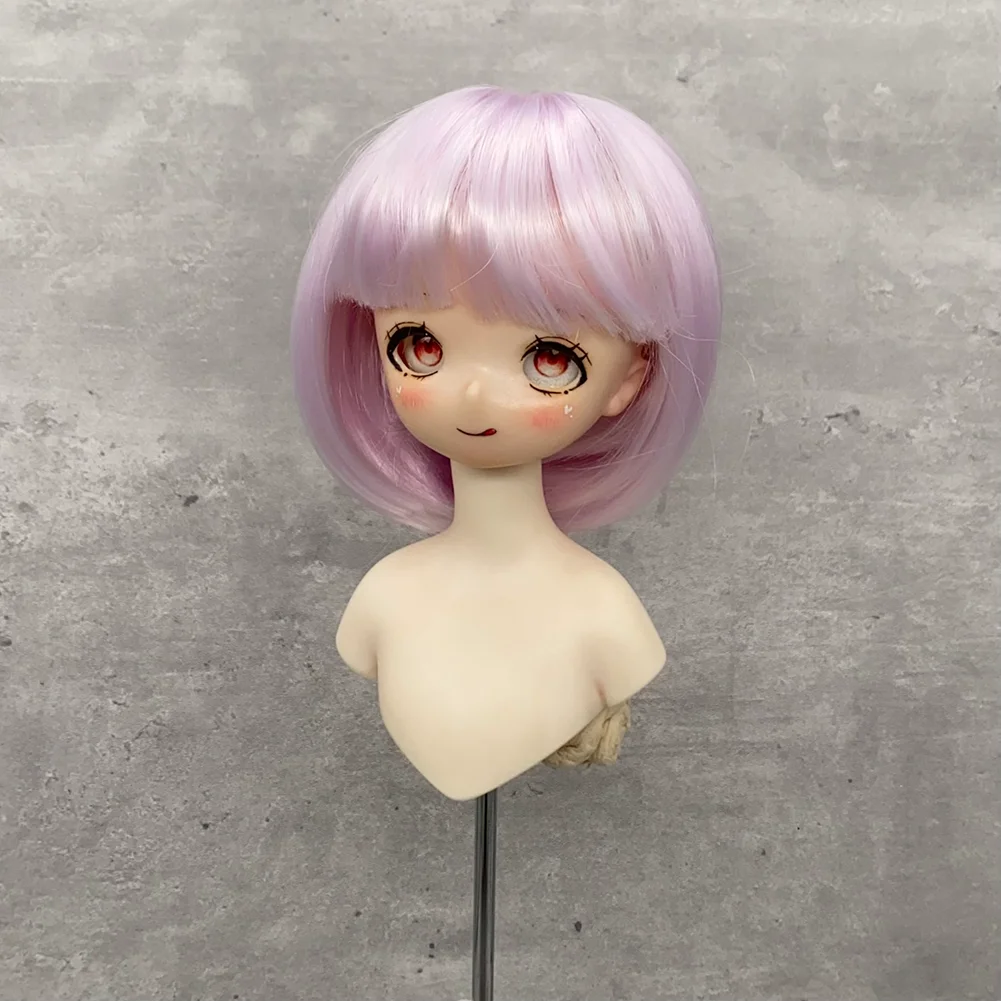Yutotue Doll's Short Hair for 1/3 1/4 1/6 BJD Doll Fashion Doll DIY Change Dolls Wigs