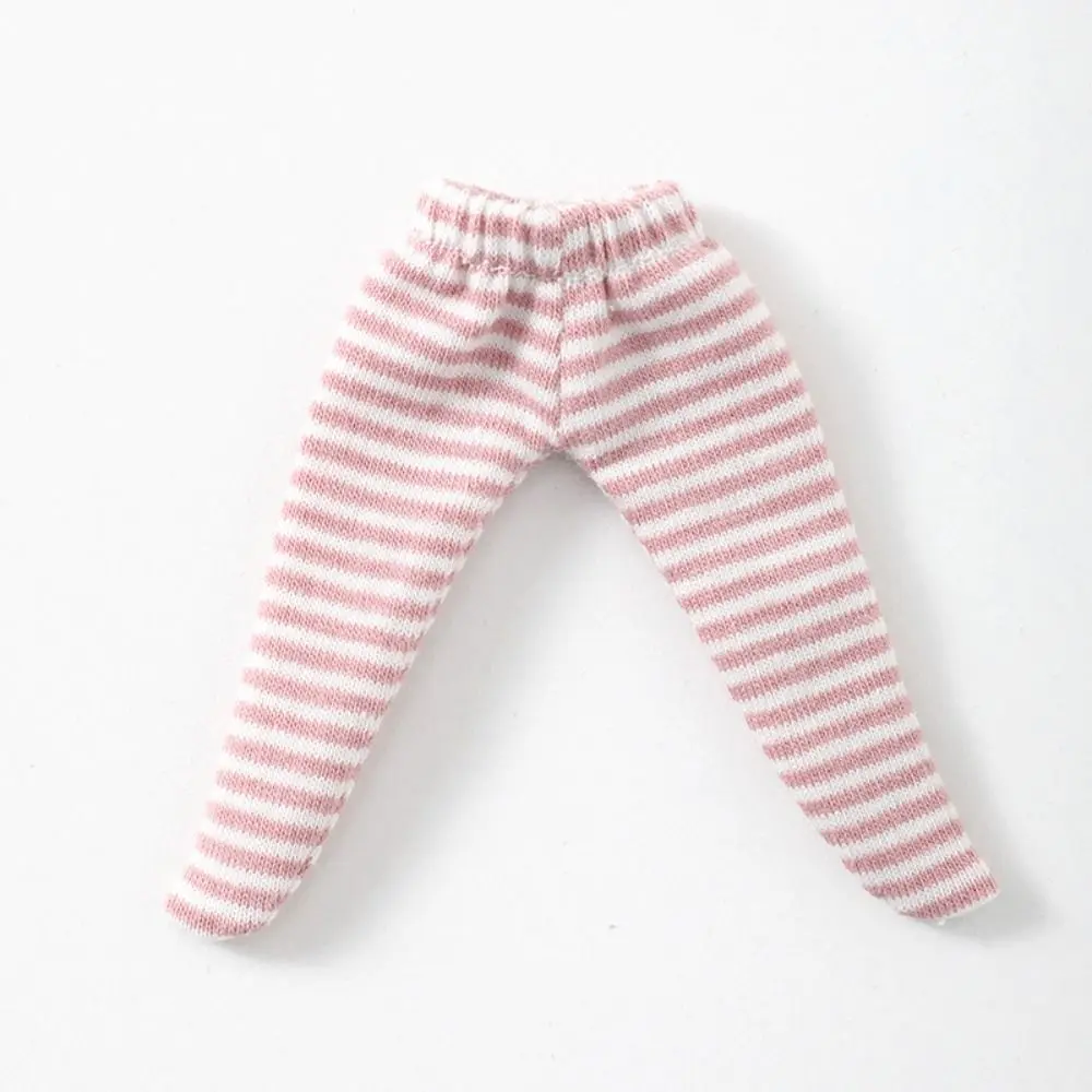 Fashion Doll Clothes Cute Mini Leggings Trousers 8 Colors DIY Doll Socks for 1/11 OB11 Dolls/1/12 Bjd/GSC Doll