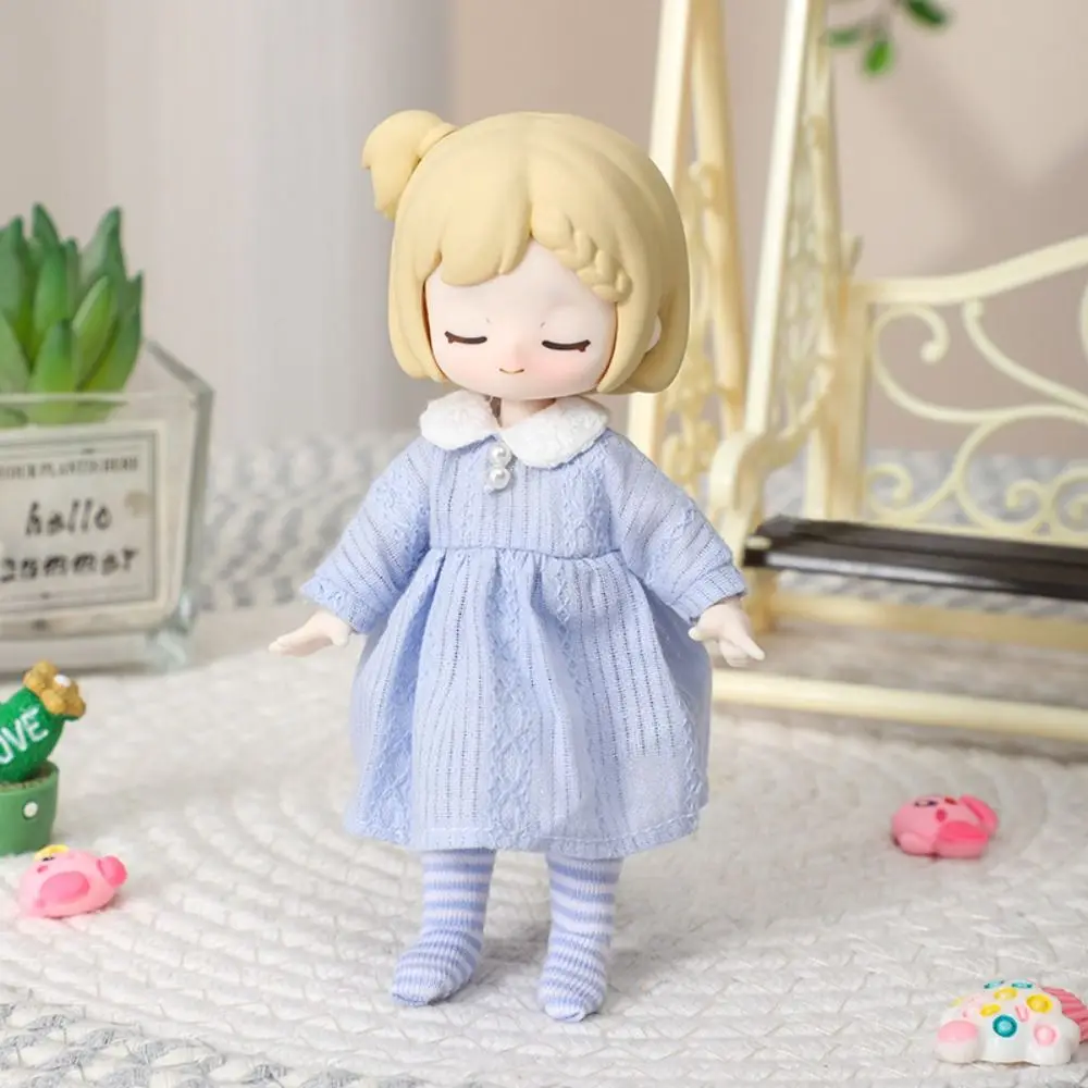 Fashion Doll Clothes Cute Mini Leggings Trousers 8 Colors DIY Doll Socks for 1/11 OB11 Dolls/1/12 Bjd/GSC Doll