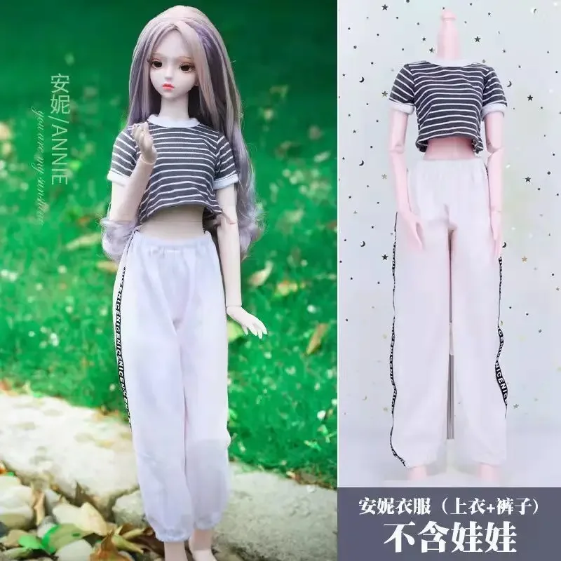60cm Handmade Toy Dress Clothes Set for 1/3 23inch BJD Doll Accessory Collection