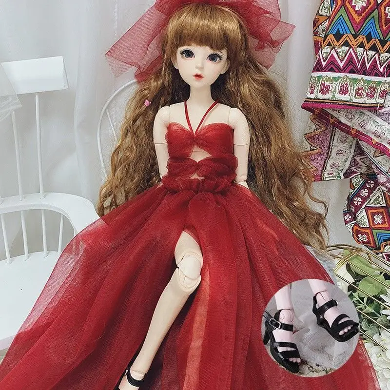 60cm Handmade Toy Dress Clothes Set for 1/3 23inch BJD Doll Accessory Collection