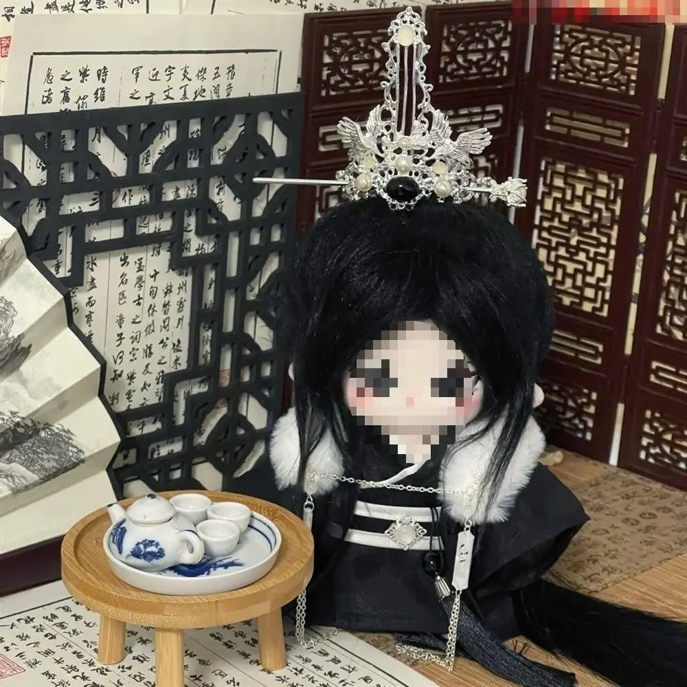 Kawaii 20CM Doll Clothes Ancient Style Set Fashion Cool Robe Doll Outfit Costume Accessories Doll Outfit