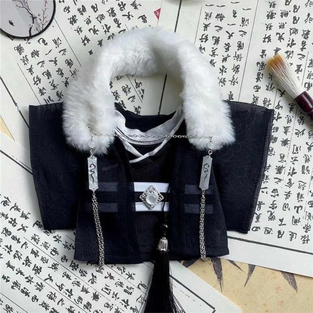 Kawaii 20CM Doll Clothes Ancient Style Set Fashion Cool Robe Doll Outfit Costume Accessories Doll Outfit