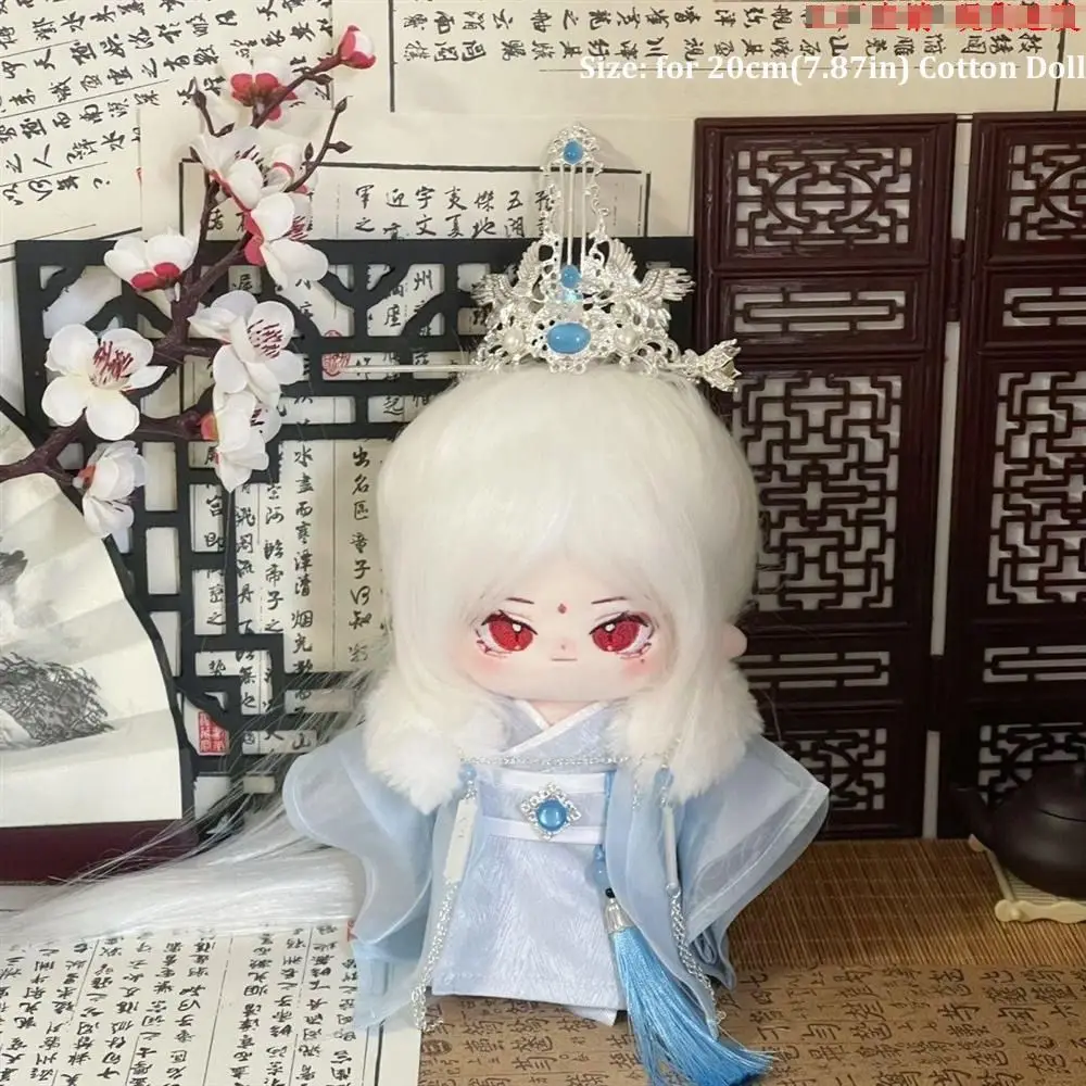 Kawaii 20CM Doll Clothes Ancient Style Set Fashion Cool Robe Doll Outfit Costume Accessories Doll Outfit