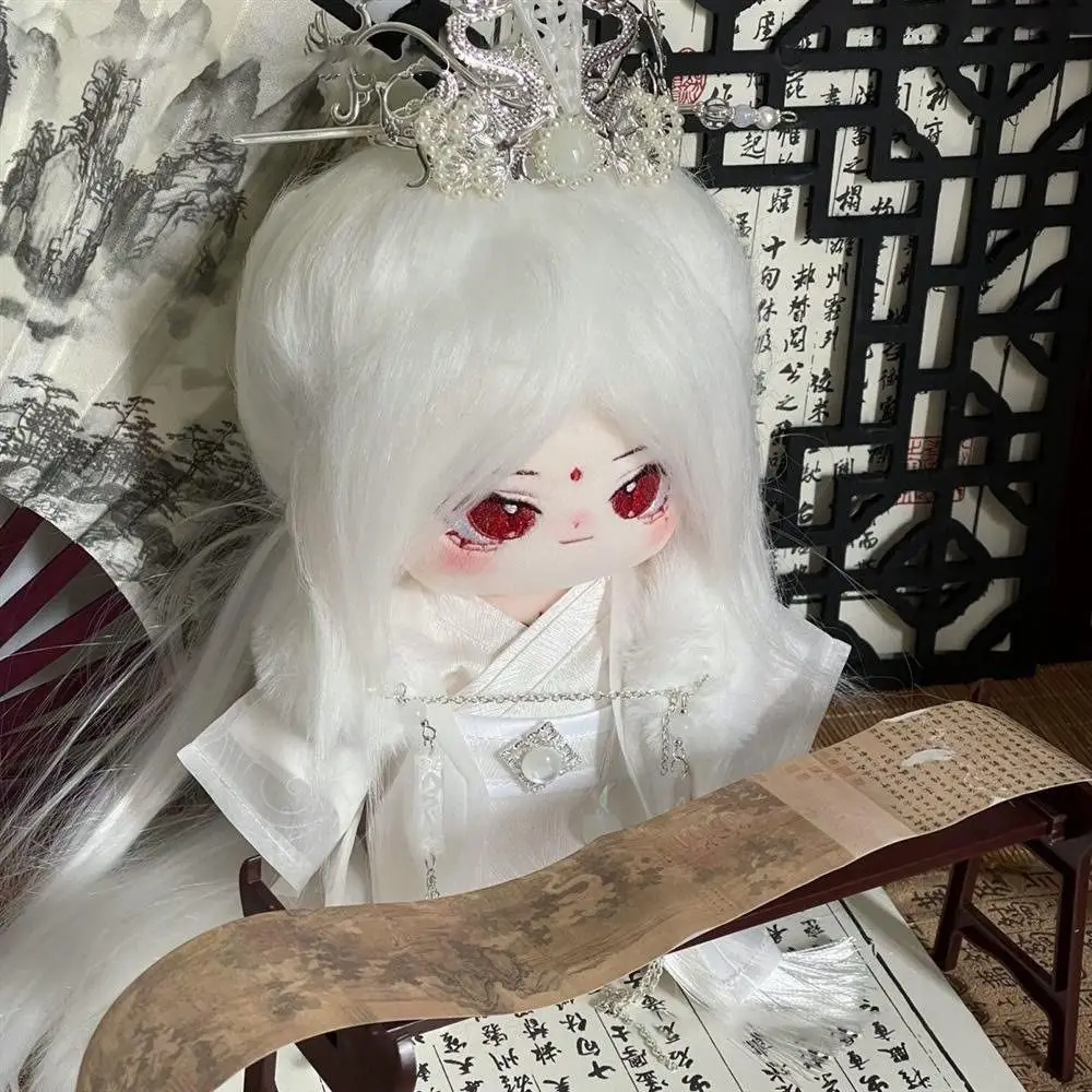Kawaii 20CM Doll Clothes Ancient Style Set Fashion Cool Robe Doll Outfit Costume Accessories Doll Outfit