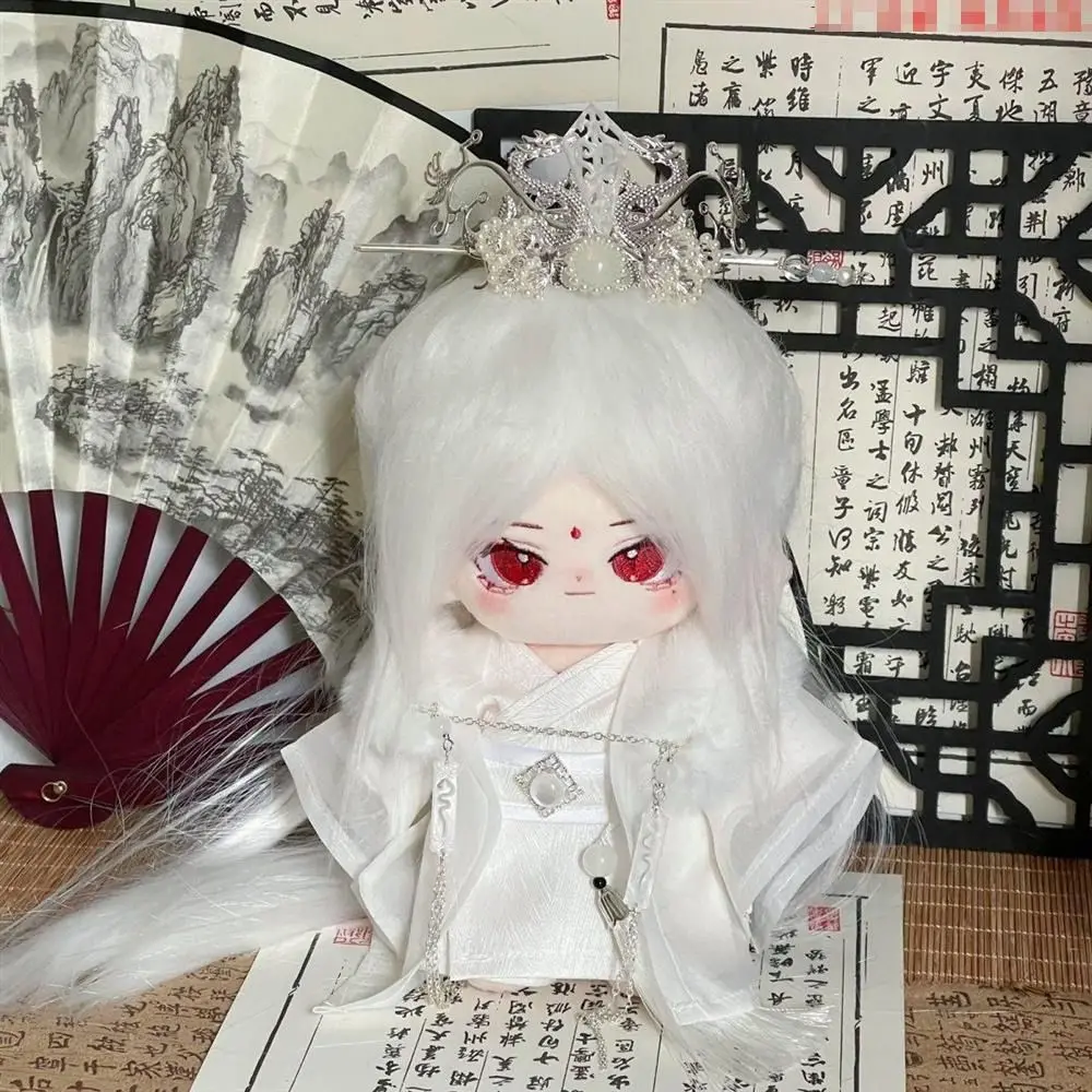 Kawaii 20CM Doll Clothes Ancient Style Set Fashion Cool Robe Doll Outfit Costume Accessories Doll Outfit