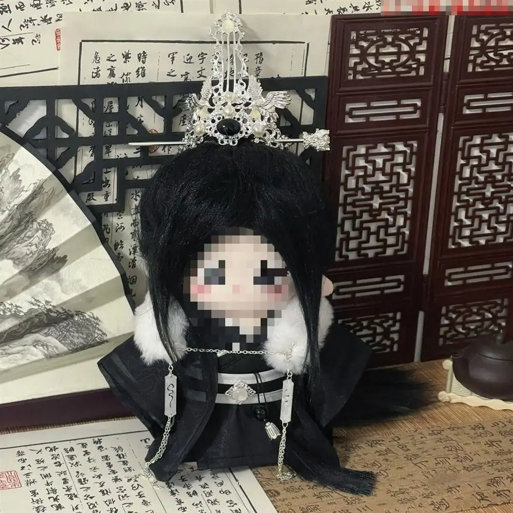Kawaii 20CM Doll Clothes Ancient Style Set Fashion Cool Robe Doll Outfit Costume Accessories Doll Outfit