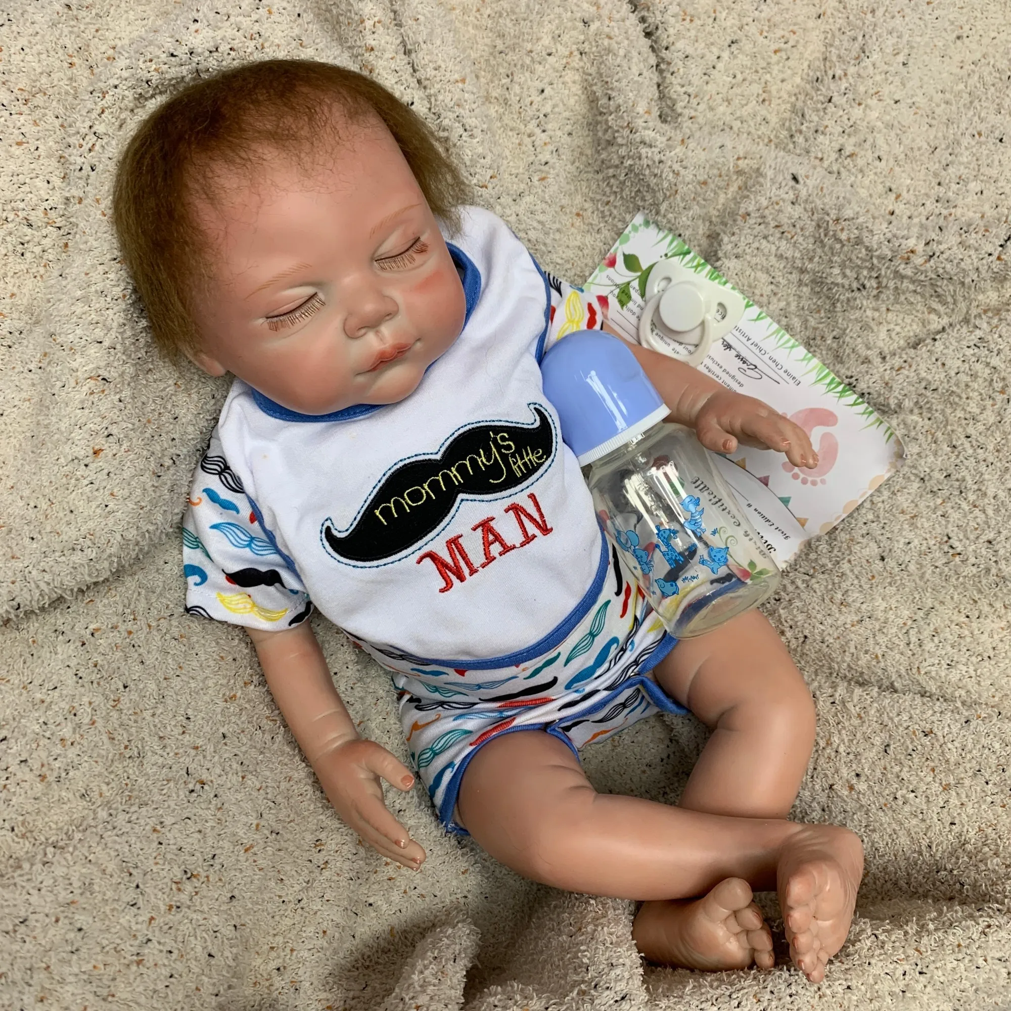 AWW! 18-20inch Reborn Toddler Doll 20inch Newborn Baby Doll Lifelike Bebe Realistic Doll Toy Boneca Brinquedo