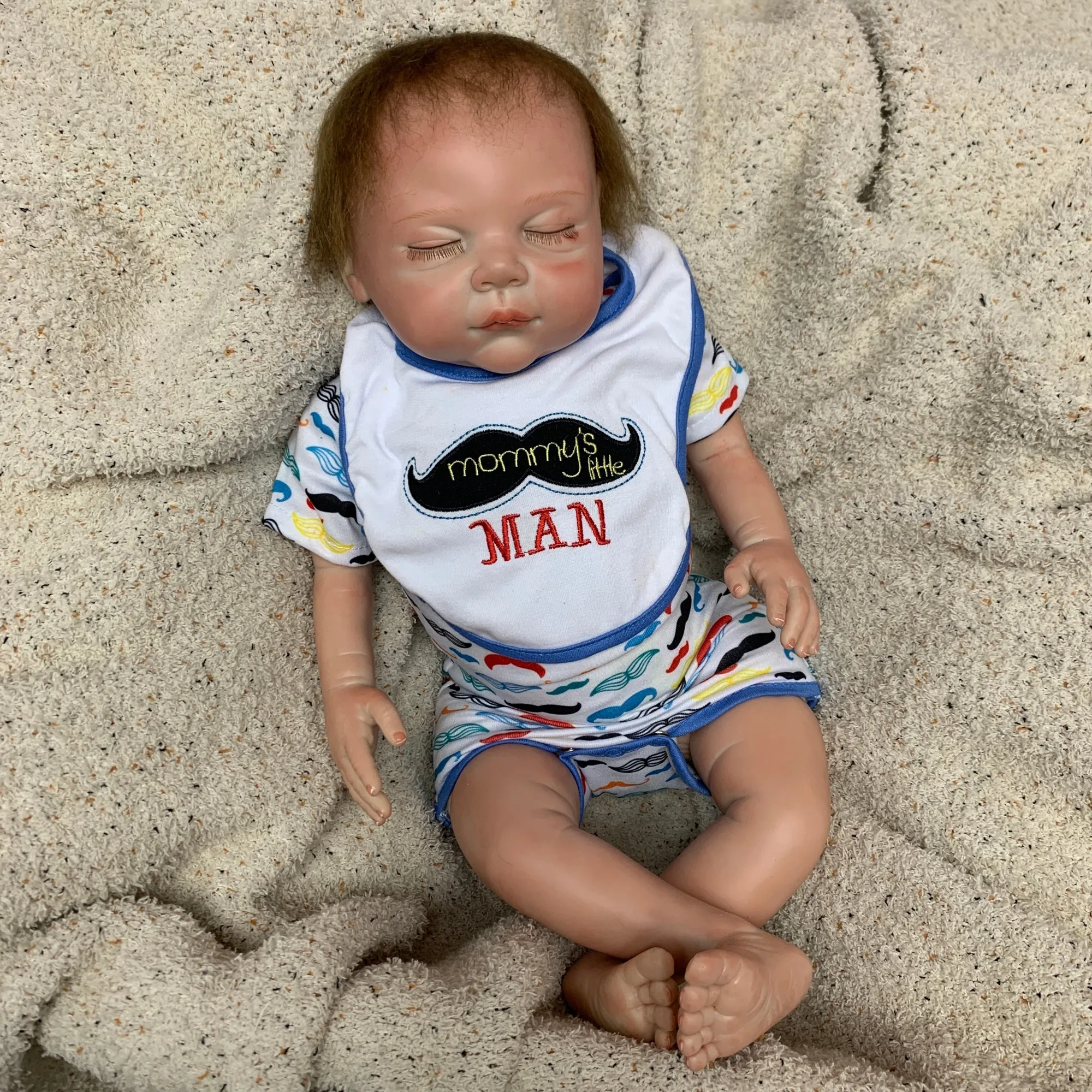 AWW! 18-20inch Reborn Toddler Doll 20inch Newborn Baby Doll Lifelike Bebe Realistic Doll Toy Boneca Brinquedo