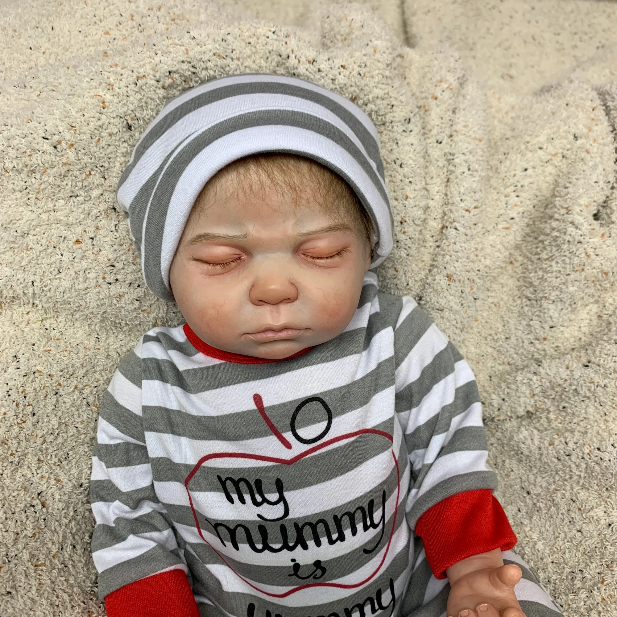 AWW! 18-20inch Reborn Toddler Doll 20inch Newborn Baby Doll Lifelike Bebe Realistic Doll Toy Boneca Brinquedo