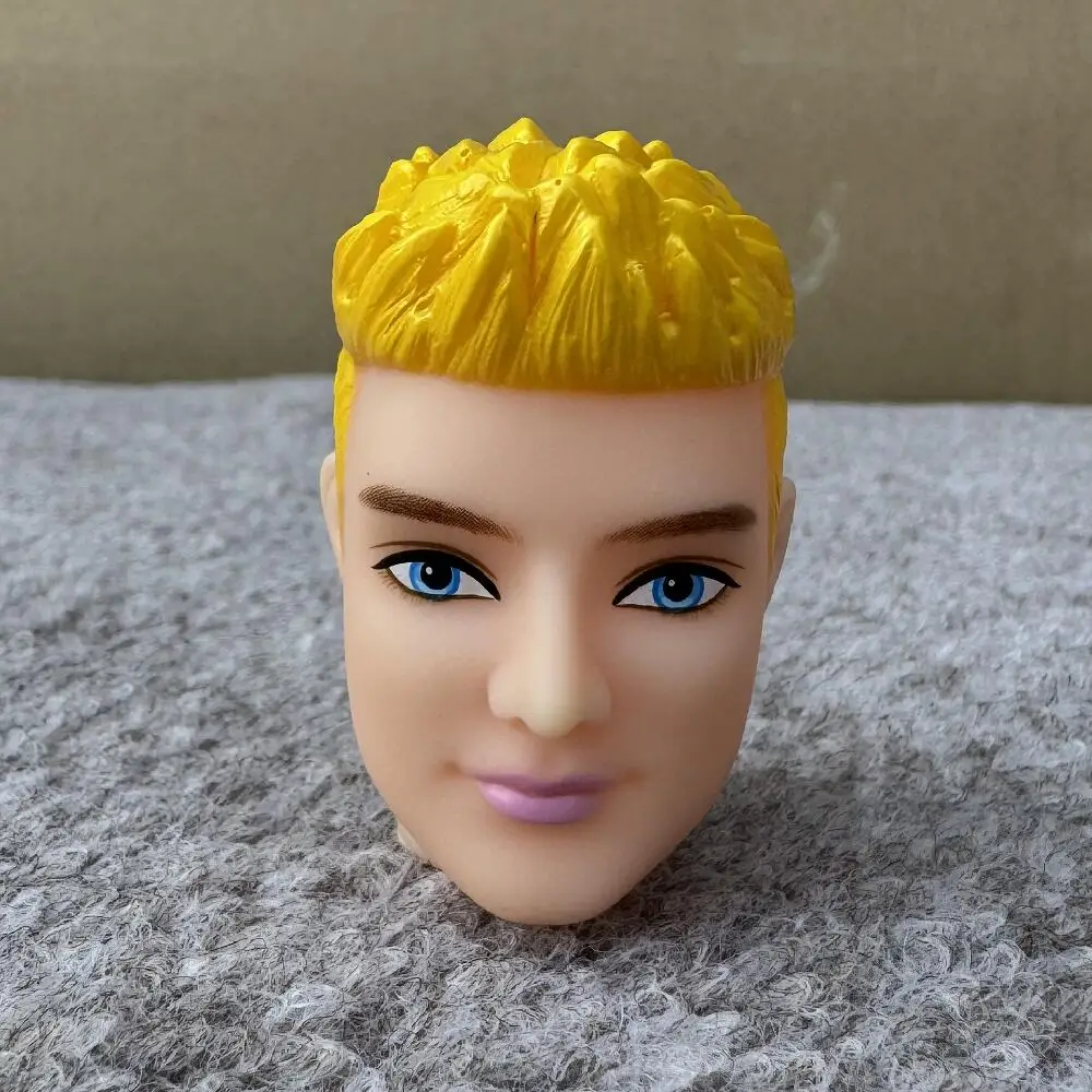 1/6 Boys Doll Heads Prince Ken Heads Solid Boy Head For 30cm Body Kids Boys Girls DIY Toys Birthday Gifts
