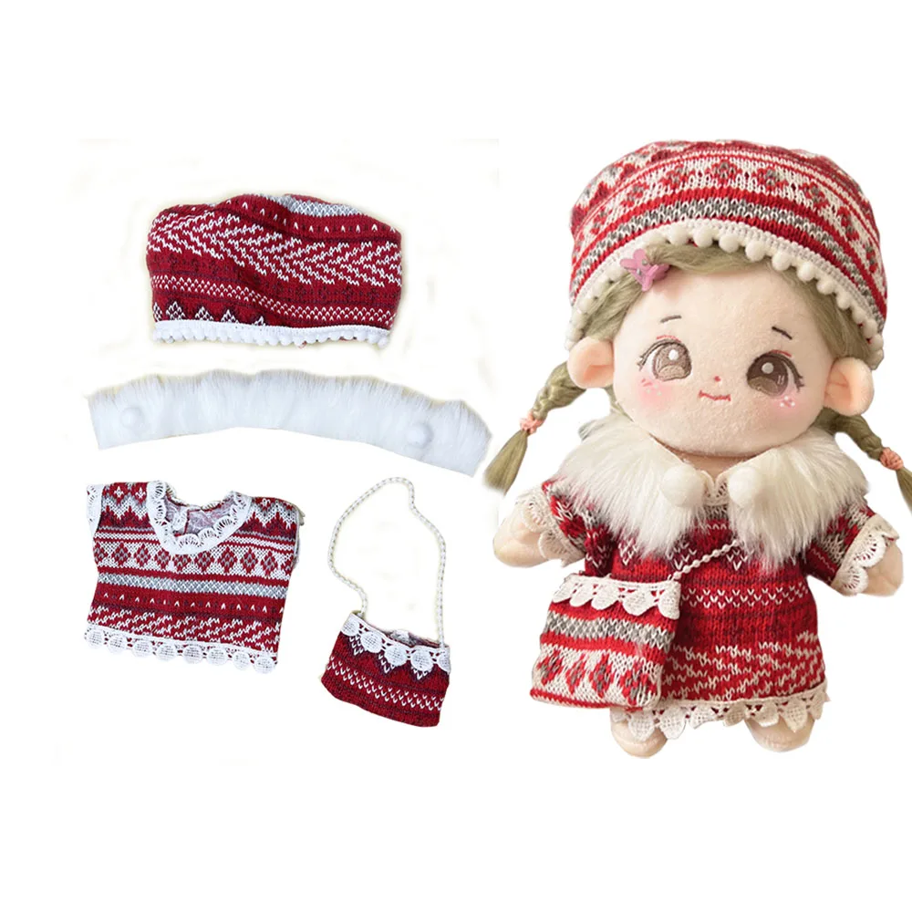 Cute Cosplay Clothes for 20cm Cotton Doll Princess Maid Dress Up Figures Lolita Clothing Set Kids Dolls Skirt Birthday Toys Gift