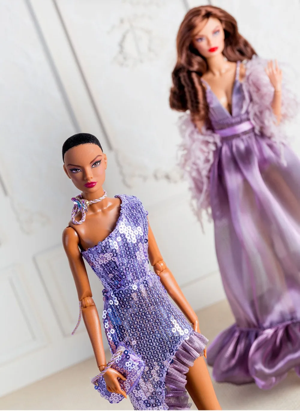 Dream Series Supermodel Doll Clothes Suit Fashion European Doll Luxurious Outfit DIY with Shoes for 30~32cm Supermodel Doll