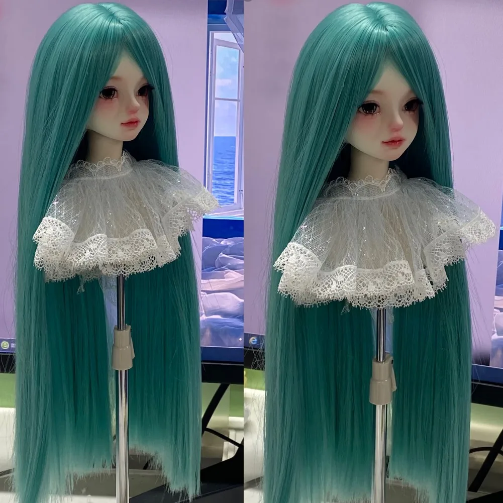 Yutotue Dolls Long Straight Hair Wigs for 1/3 1/4 1/6 Ball Jointed Doll BJD Fashion Doll DIY Replace Toy