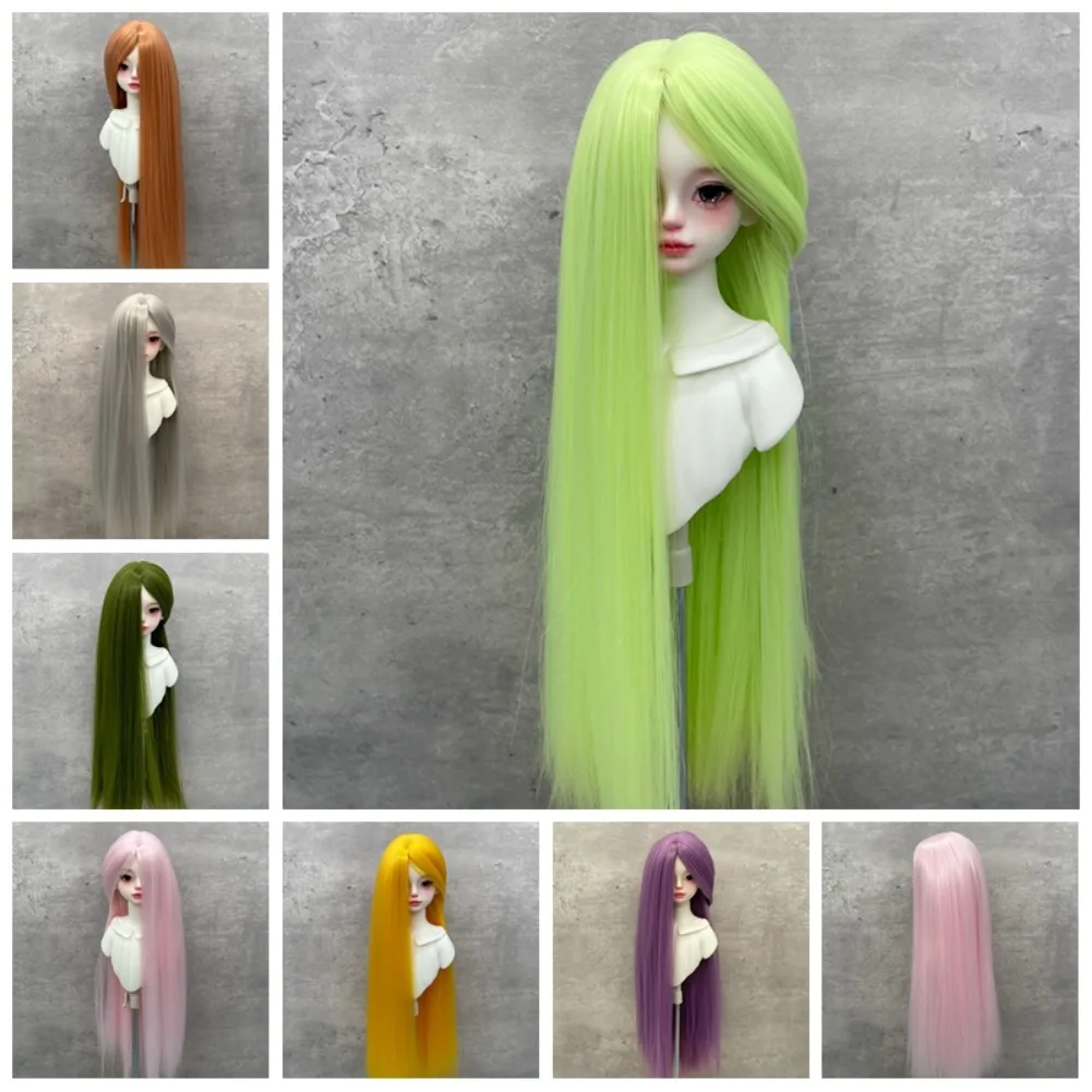 Yutotue Dolls Long Straight Hair Wigs for 1/3 1/4 1/6 Ball Jointed Doll BJD Fashion Doll DIY Replace Toy