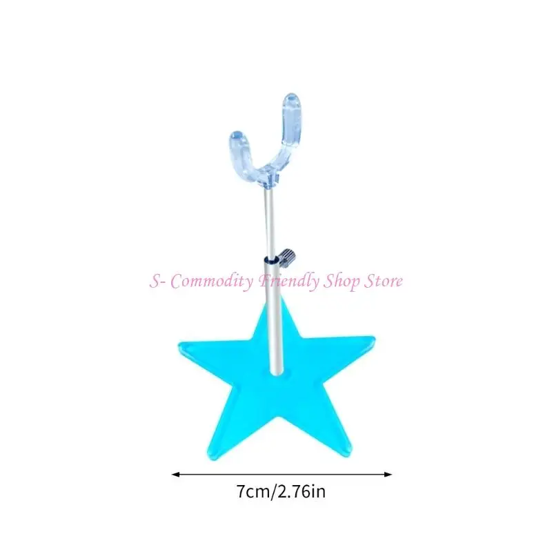 85AE Plastic Doll Stand For 1/8 1/12 Action Figures With Enhanced Stability Doll Display Holder for Exhibition