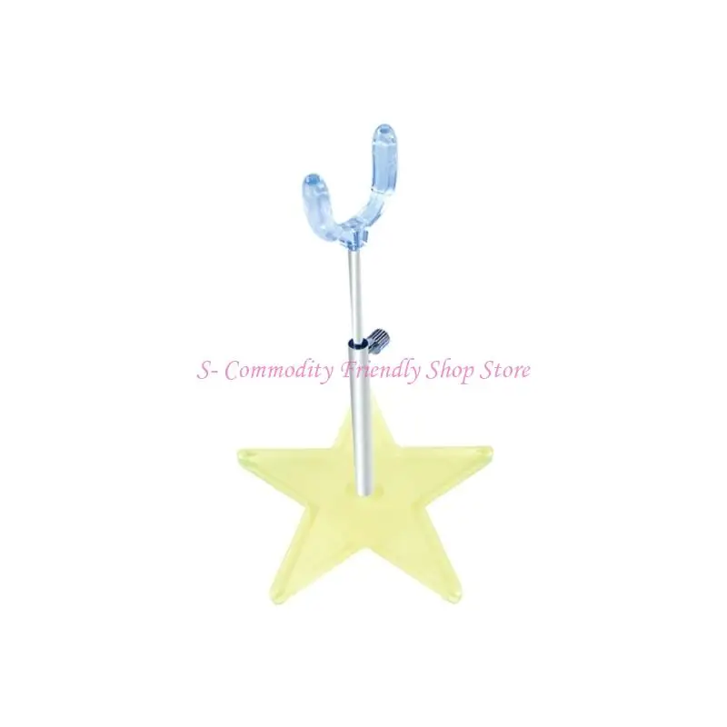 85AE Plastic Doll Stand For 1/8 1/12 Action Figures With Enhanced Stability Doll Display Holder for Exhibition