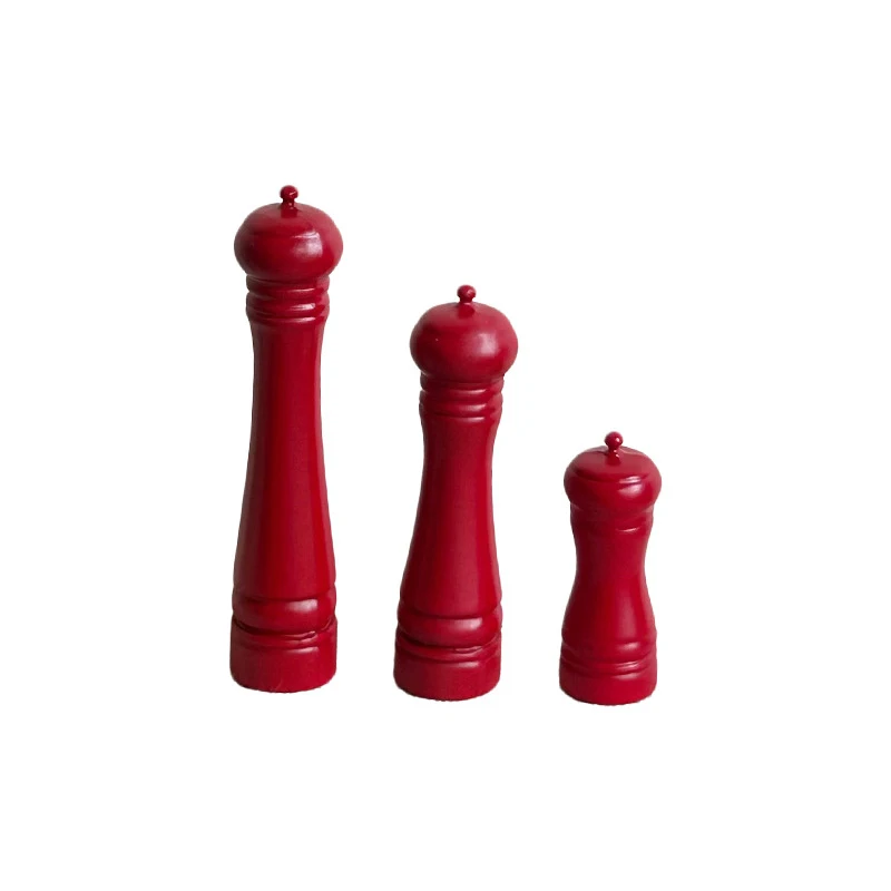 New 3Pcs Doll House Furniture Gift Dollhouse Alloy Cooking Pepper Grinding Bottle Miniature Mini Scene Model Doll Accessories
