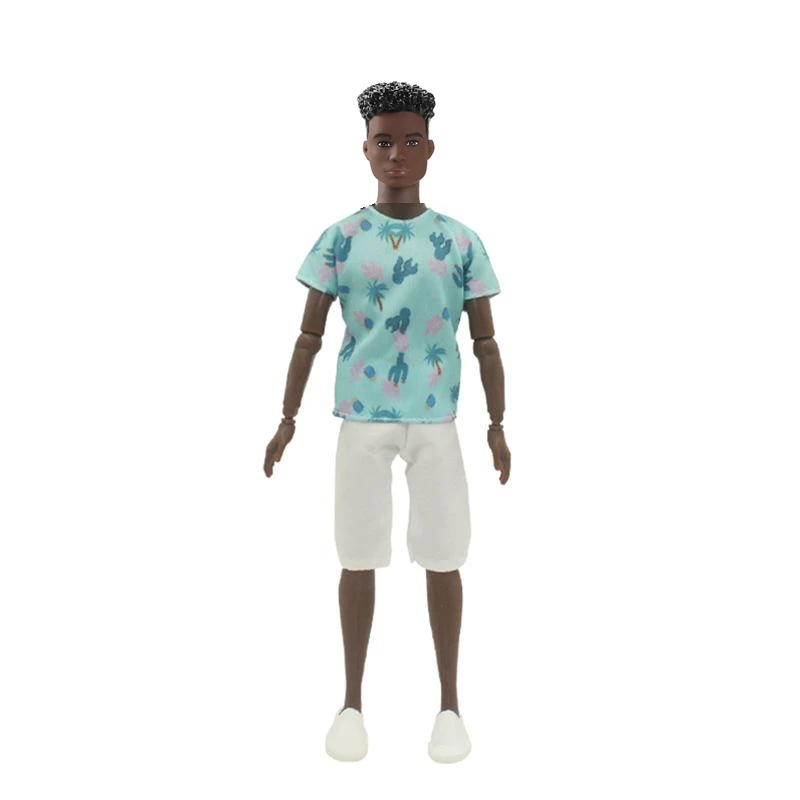 Newest Fashion Black Doll 11.5 Inch African Man Figure Handsome Male Toy Cool Man Model Fast Shipping Things Gifts For Birthday