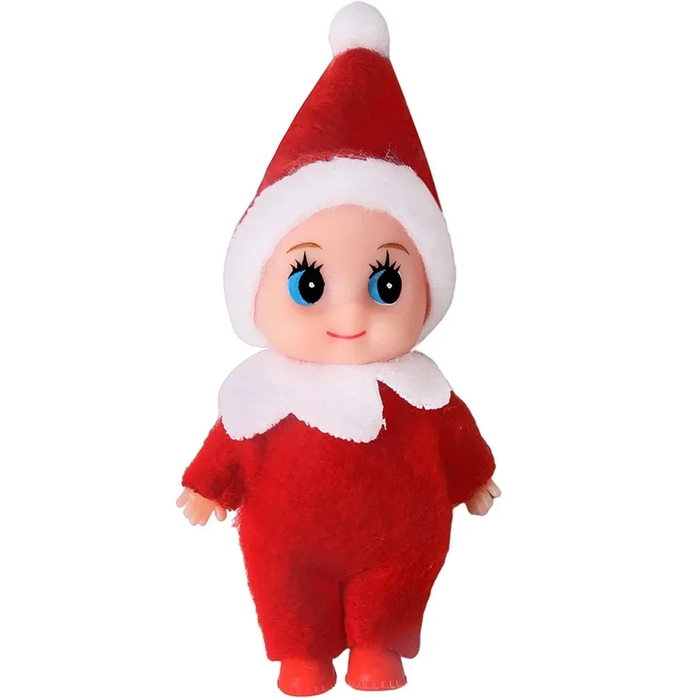 /Christmas Baby Elf Doll Pendants Xmas Oranments Merry Christmas Decor Gifts Noel Happy New Year Natal Kids Gifts