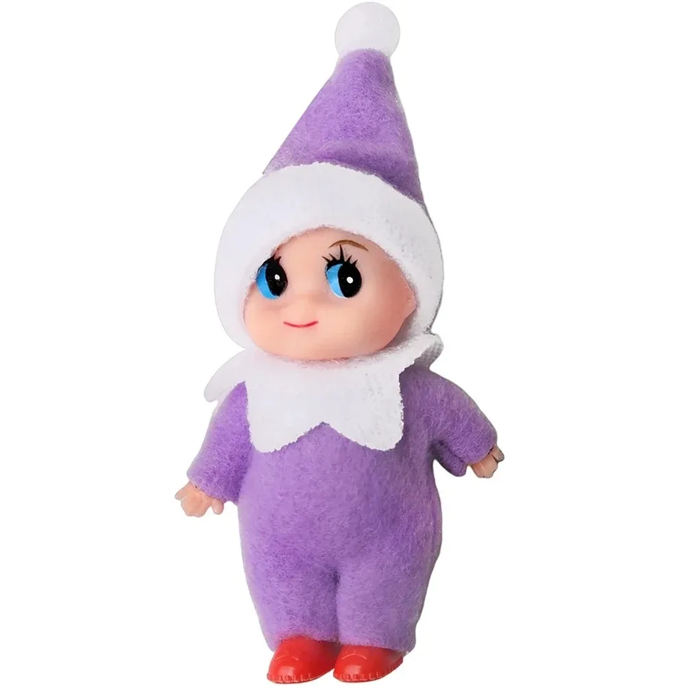 /Christmas Baby Elf Doll Pendants Xmas Oranments Merry Christmas Decor Gifts Noel Happy New Year Natal Kids Gifts