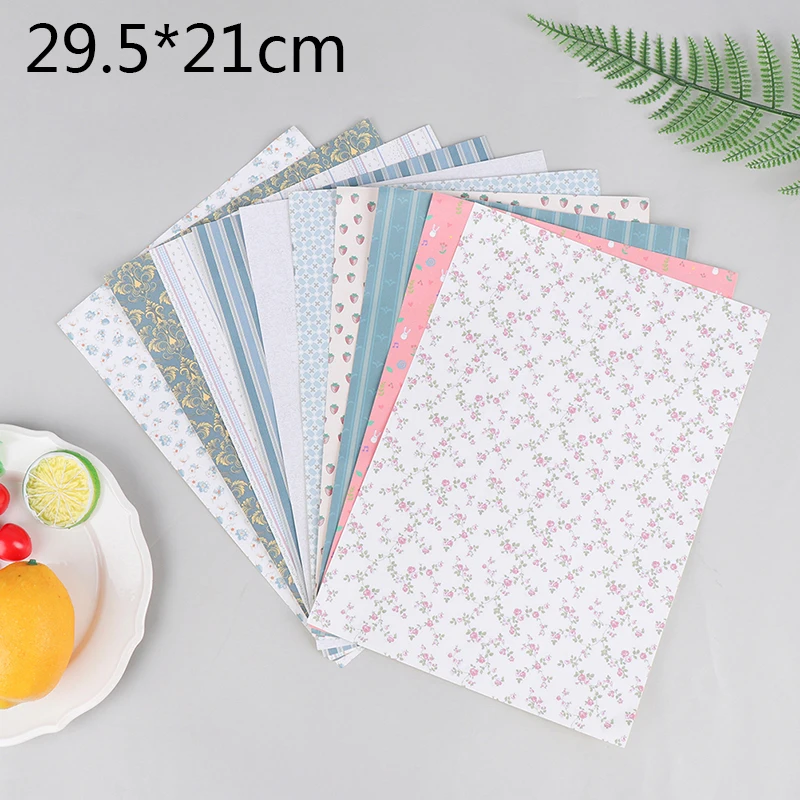1:12 Scale 29*21cm Dollhouse Miniature Floor Wall Paper for Kitchen Bathroom Living Room Decoration