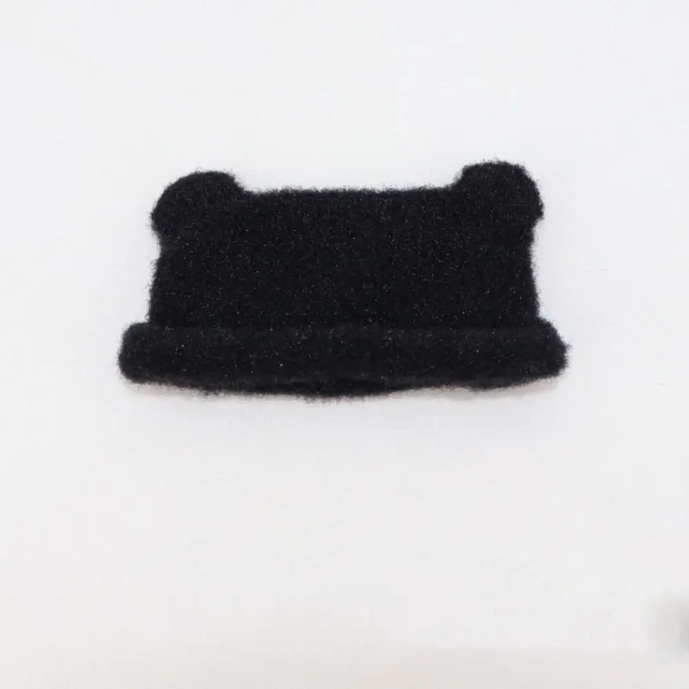 New Mini Dollhouse Miniature Hat Handmade 5 Styles Tassel Straw Hat Doll House Ornament Hand Weaved Hats 10cm Cotton Dolls