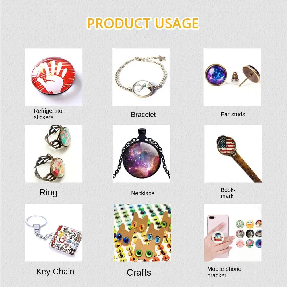 20pcs/10pairs 6mm-20mm Eyes Crafts Eyes High Quality Plastic Crystal Dolls DIY Tools Puppet Crystal Eyes DIY Doll Accessories