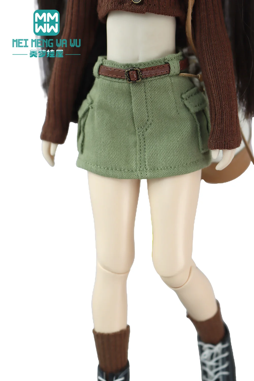 Toys Doll Clothes Fashionable Candy-Colored Knits, Jeans Fit 28cm Blyth OB22 OB24 Doll Accessories Toy Gifts