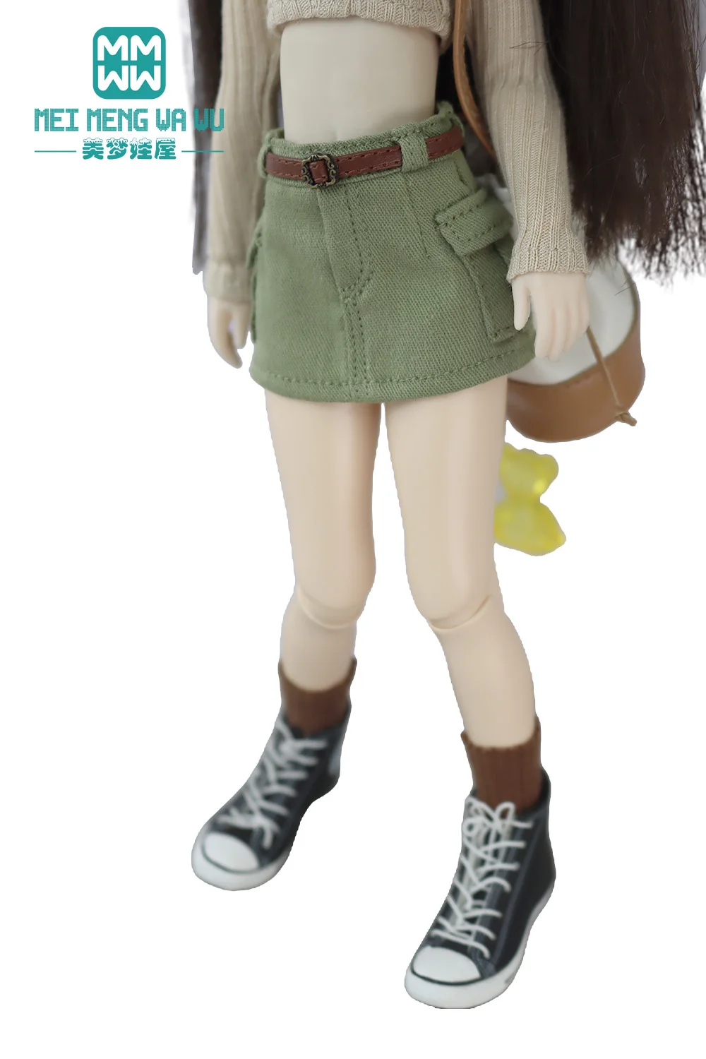 Toys Doll Clothes Fashionable Candy-Colored Knits, Jeans Fit 28cm Blyth OB22 OB24 Doll Accessories Toy Gifts