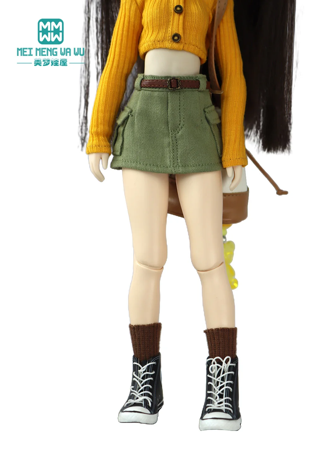 Toys Doll Clothes Fashionable Candy-Colored Knits, Jeans Fit 28cm Blyth OB22 OB24 Doll Accessories Toy Gifts