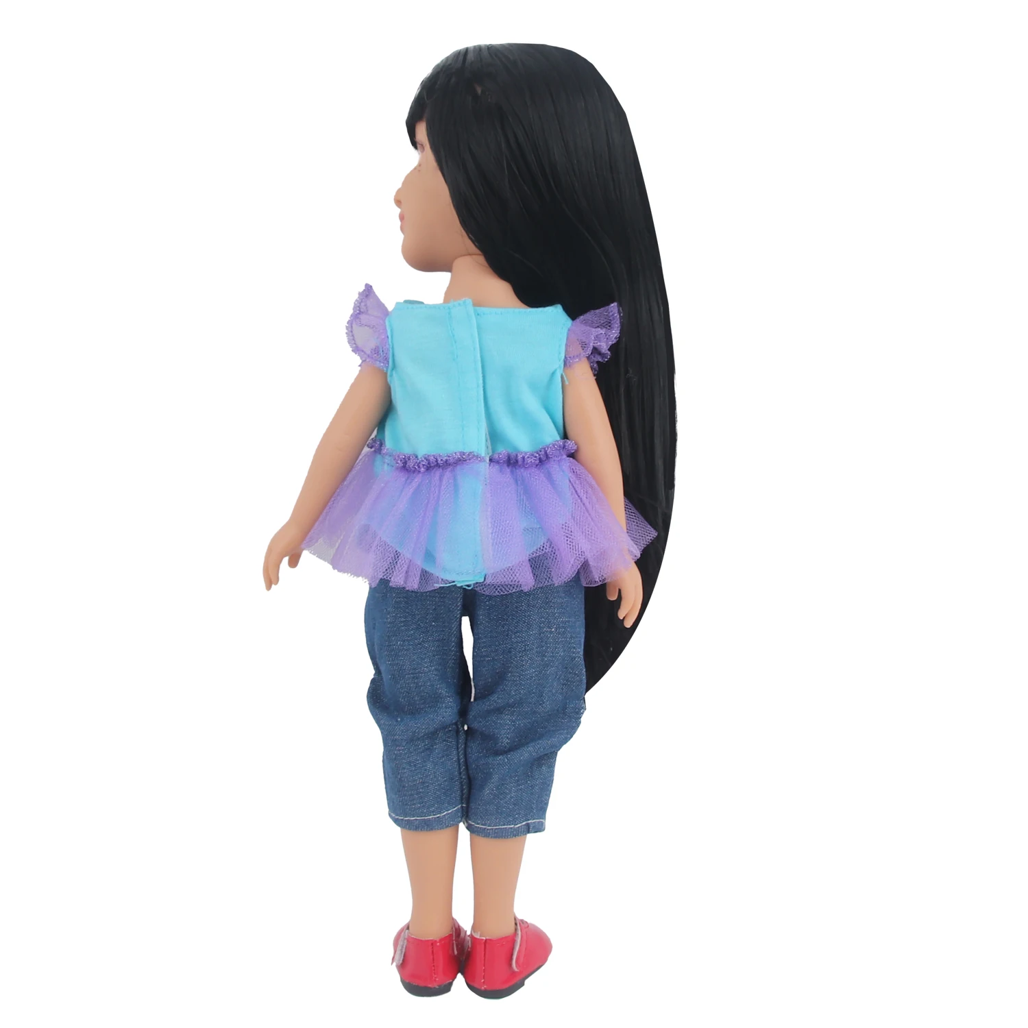 35cm Baby Girl Doll Clothes Dress Skirt Flower Heart Unicorn Doll Clothing For 12 inches American Dolls Accessories Toy DIY Doll