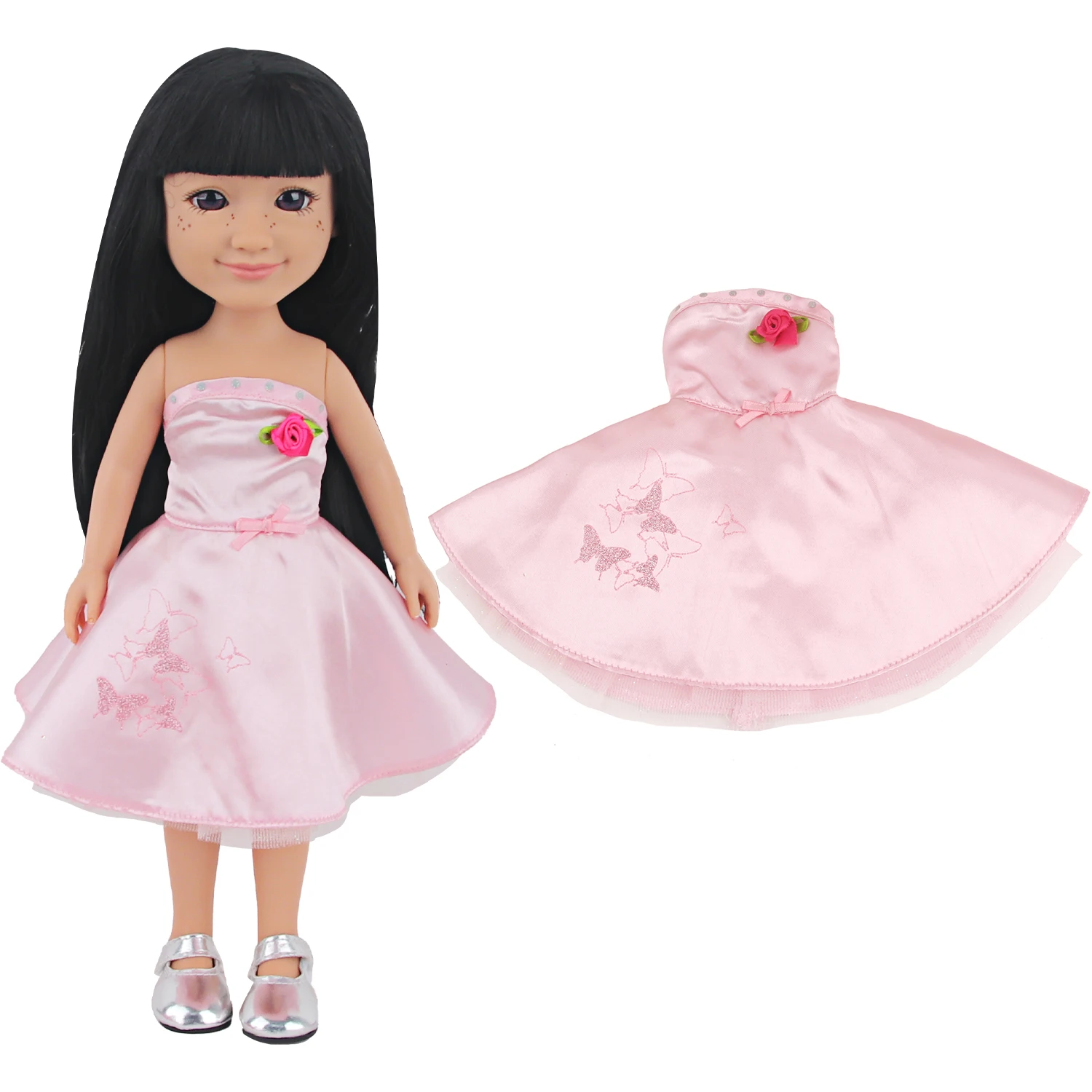 35cm Baby Girl Doll Clothes Dress Skirt Flower Heart Unicorn Doll Clothing For 12 inches American Dolls Accessories Toy DIY Doll
