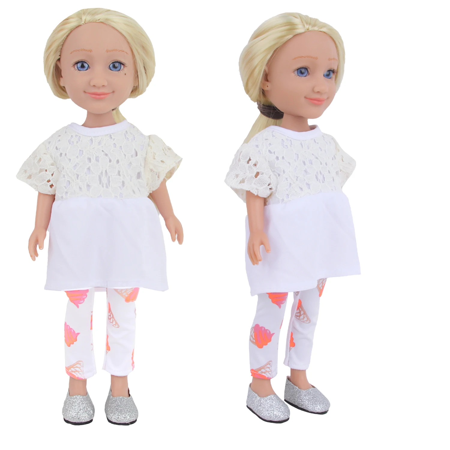 35cm Baby Girl Doll Clothes Dress Skirt Flower Heart Unicorn Doll Clothing For 12 inches American Dolls Accessories Toy DIY Doll