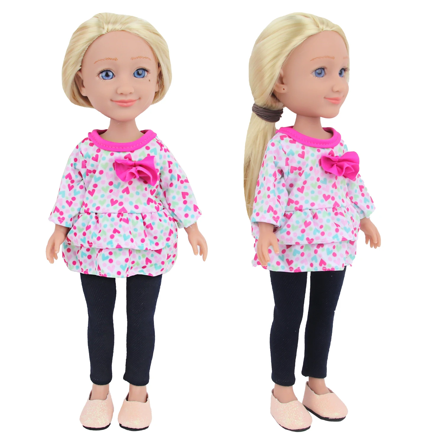35cm Baby Girl Doll Clothes Dress Skirt Flower Heart Unicorn Doll Clothing For 12 inches American Dolls Accessories Toy DIY Doll