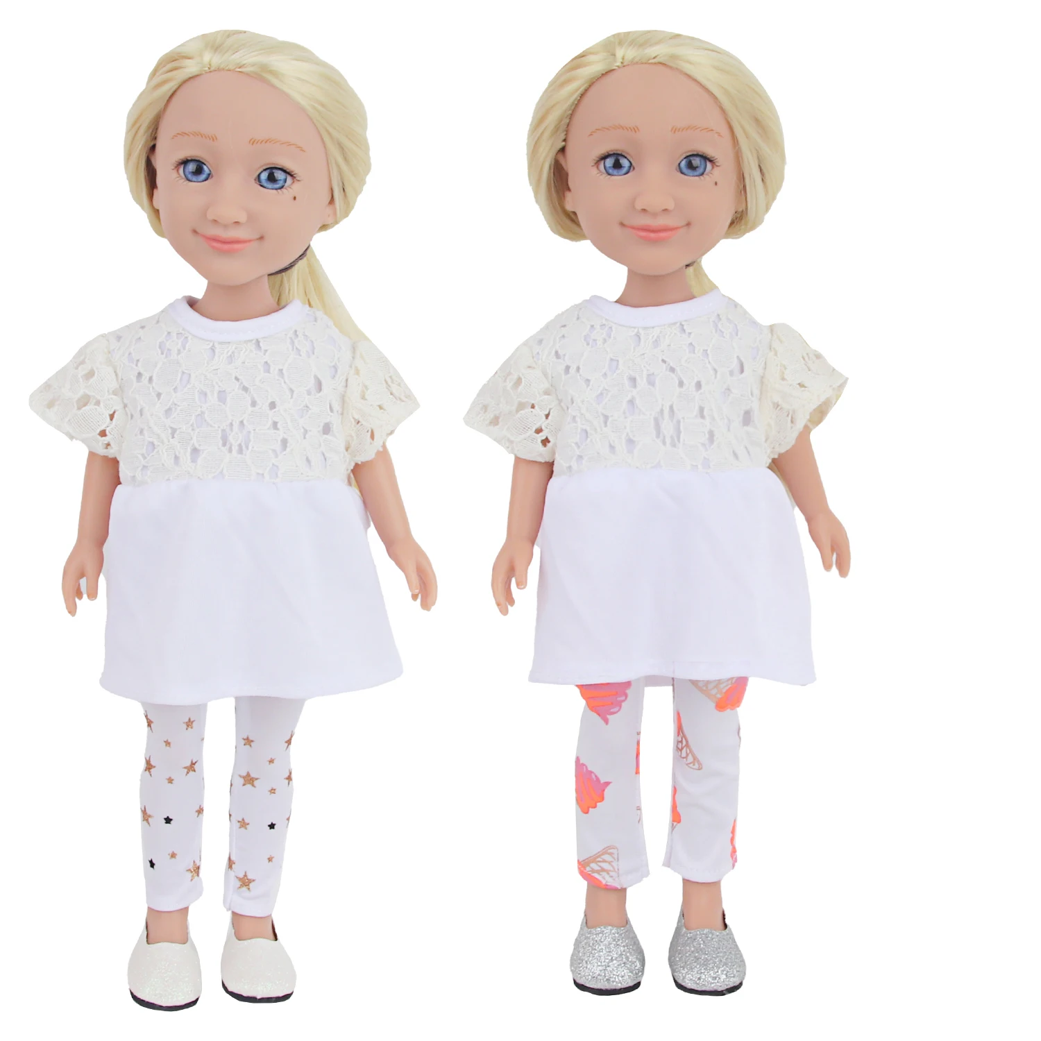 35cm Baby Girl Doll Clothes Dress Skirt Flower Heart Unicorn Doll Clothing For 12 inches American Dolls Accessories Toy DIY Doll