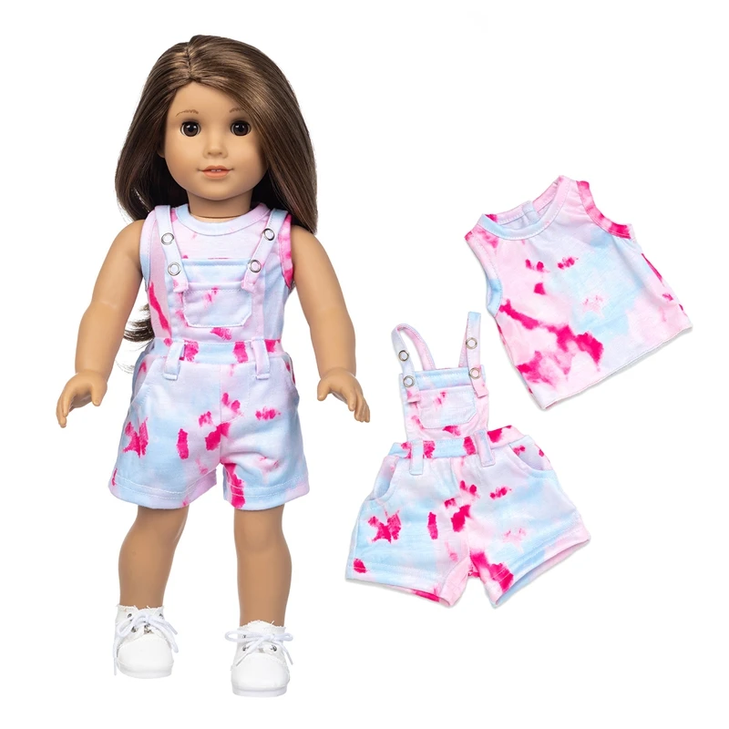 18 Inch American Og Girls Doll Clothes Coat Shirt Lace Skirt 43cm Baby Dolls Dress ChildrenToys Wear
