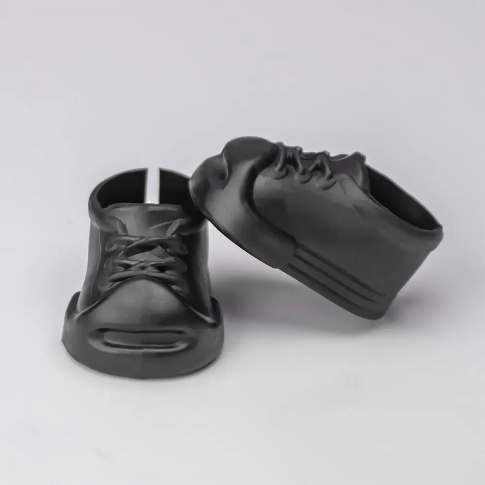 4CM Shoes For Labubu Accessories Multiple Styles Dressing Replacement Doll Shoes DIY Plastic Open Board Shoes Doll Toys
