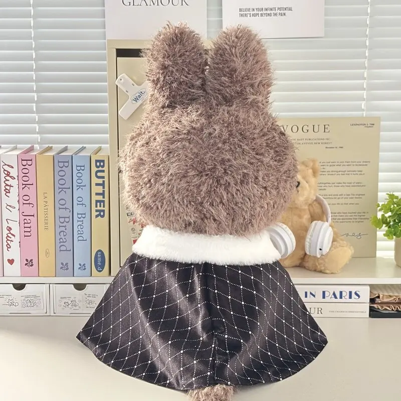 In Stock Zimomo the Leader Angel in Clouds Vinyl Doll LABUBU Cloth Dolls Clothes 58cm King'S Cloak Diamond Set Overalls Gift