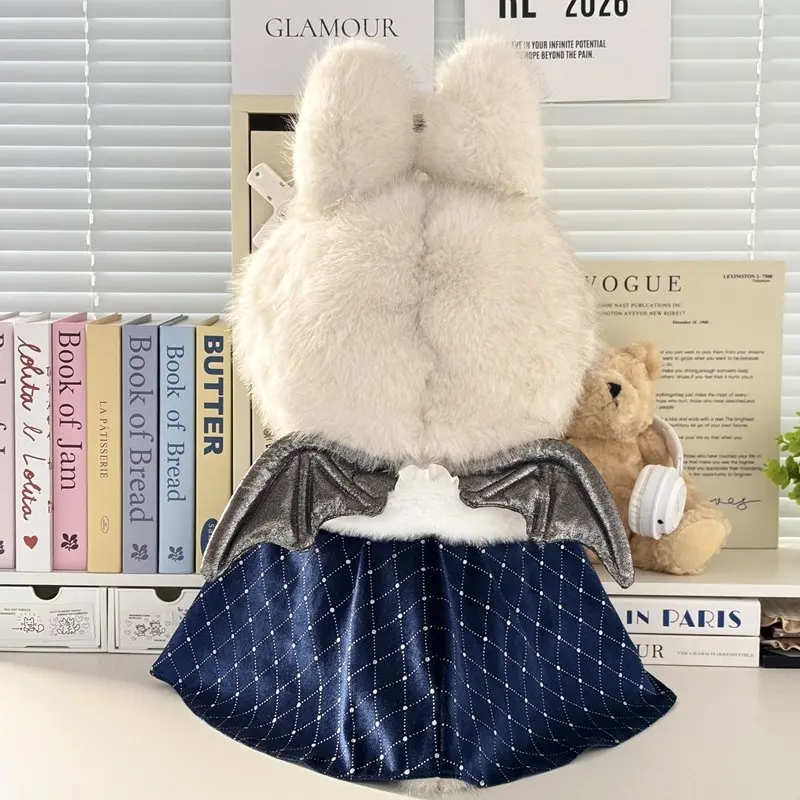 In Stock Zimomo the Leader Angel in Clouds Vinyl Doll LABUBU Cloth Dolls Clothes 58cm King'S Cloak Diamond Set Overalls Gift