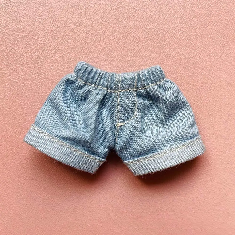 High Quality Dolls Wear Shorts Doll Jeans Shorts Handmade Doll Shorts Doll Clothes For 1/11OB11 Dolls Doll Accessories