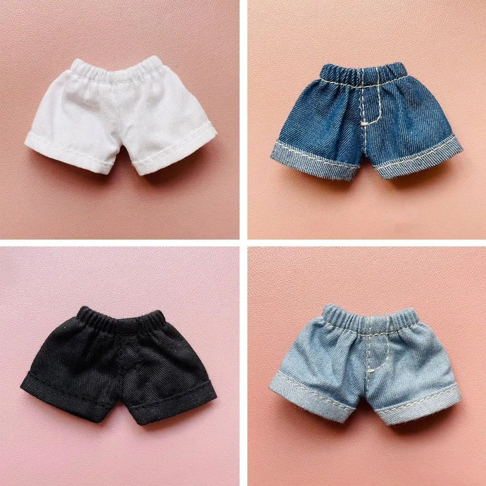 High Quality Dolls Wear Shorts Doll Jeans Shorts Handmade Doll Shorts Doll Clothes For 1/11OB11 Dolls Doll Accessories