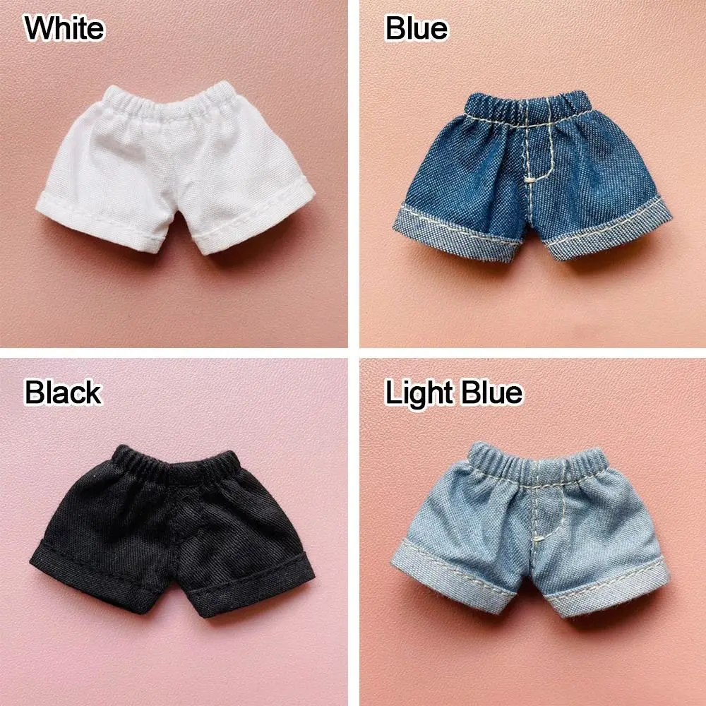 High Quality Dolls Wear Shorts Doll Jeans Shorts Handmade Doll Shorts Doll Clothes For 1/11OB11 Dolls Doll Accessories