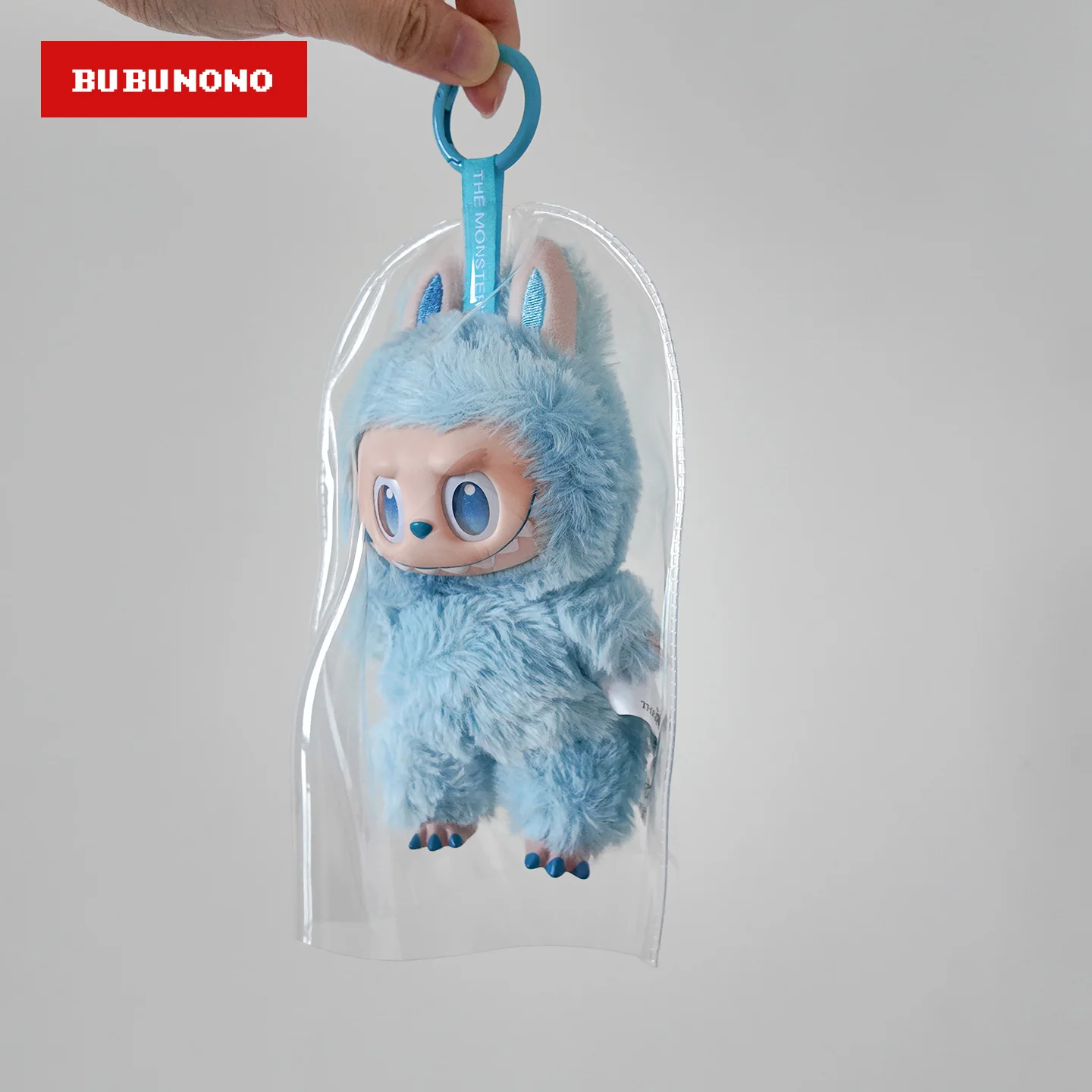 1.0 2.0 3.0 Gen Labubu Vinyl Figure Clear HD Rain Cover Sitting Party Protection Case Dustproof Display Case Accessory No Doll