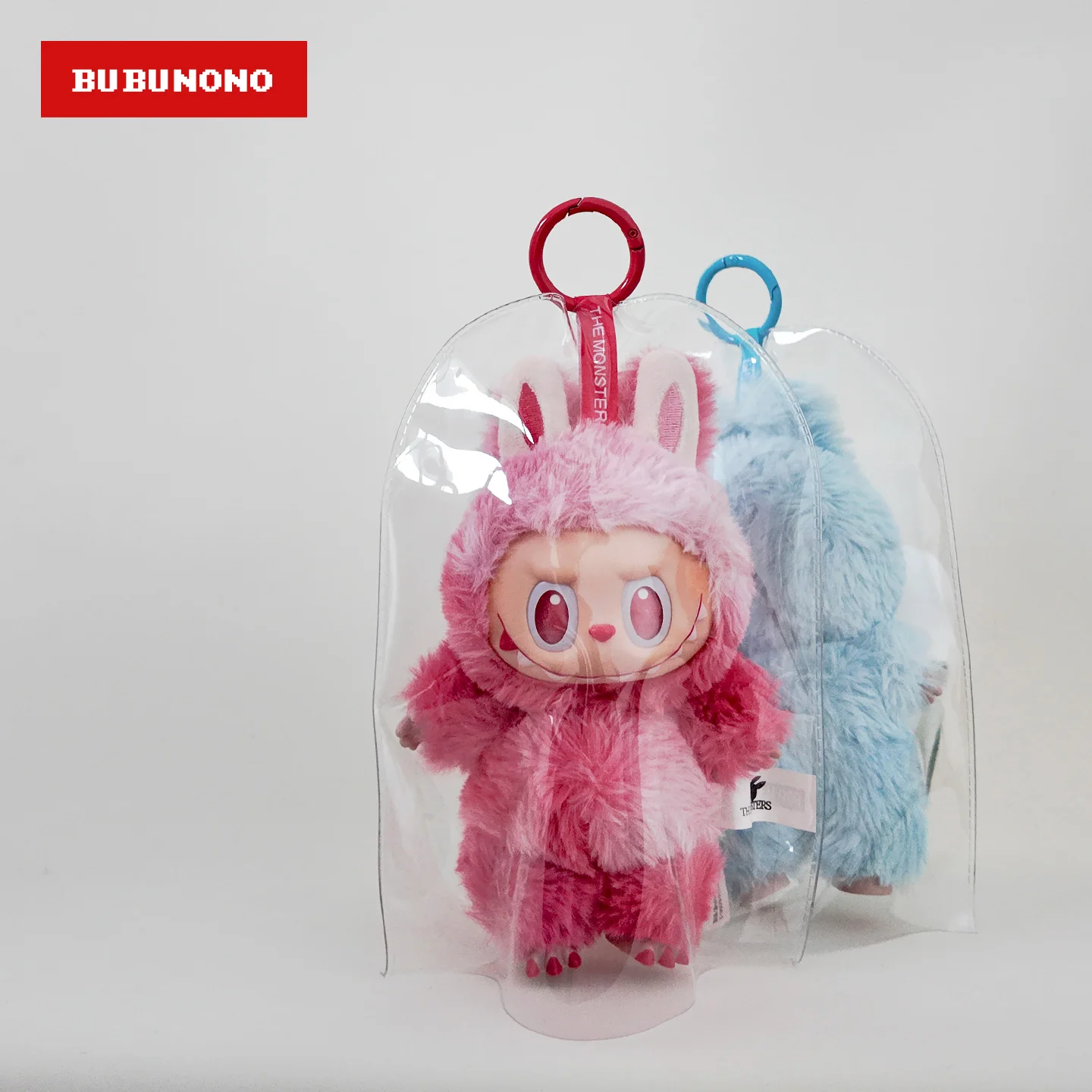 1.0 2.0 3.0 Gen Labubu Vinyl Figure Clear HD Rain Cover Sitting Party Protection Case Dustproof Display Case Accessory No Doll