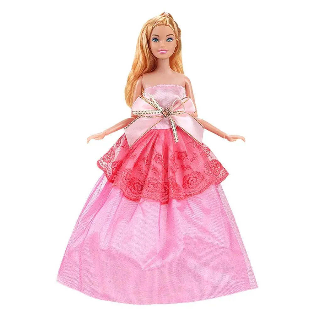 2024 Newest Doll Wedding Dress Fashion Casual Wear Girl Costume Clothes Handmade DIY Girl Gift 30cm Doll