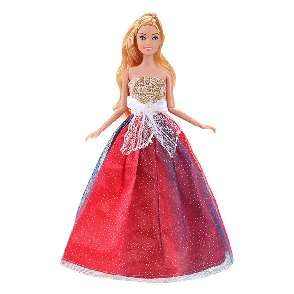 2024 Newest Doll Wedding Dress Fashion Casual Wear Girl Costume Clothes Handmade DIY Girl Gift 30cm Doll