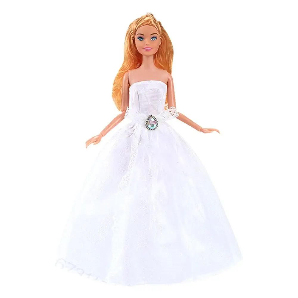 2024 Newest Doll Wedding Dress Fashion Casual Wear Girl Costume Clothes Handmade DIY Girl Gift 30cm Doll